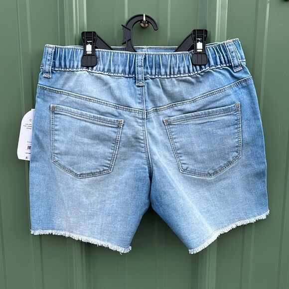 Girls Midi Distressed Denim Shorts 3-Pack Size M - Picture 3 of 11